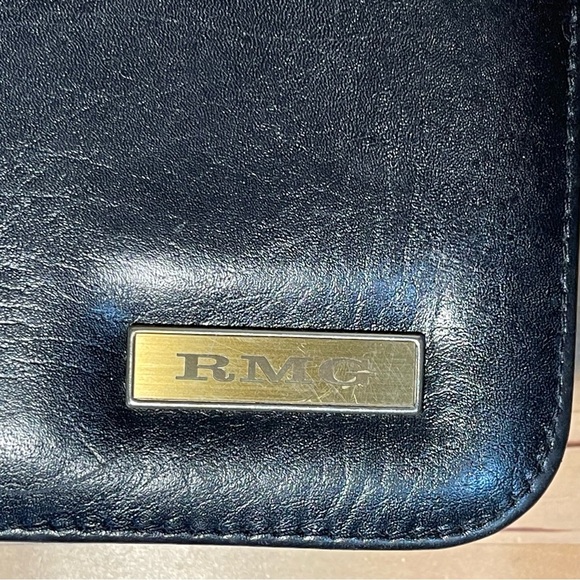 Vintage Zip around Binder Genuine cowhide made in the USA - Picture 10 of 13